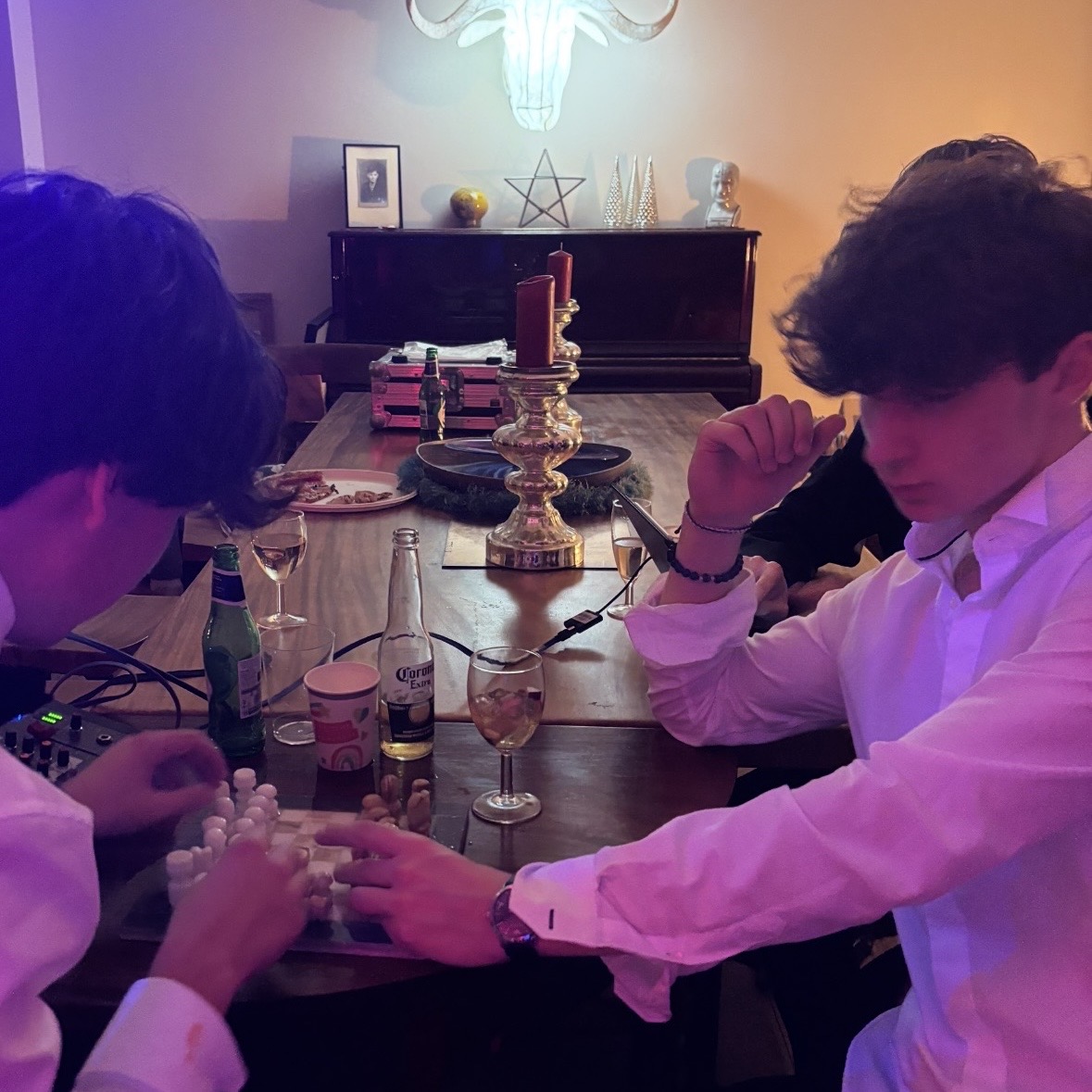 Aidan in a relaxed setting